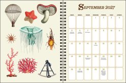 Antiquarian Sticker Book 2027 Monthly/Weekly Planner Diary - Image 3