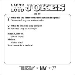 Laugh-Out-Loud Jokes 2027 Boxed Desk Calendar - Image 3