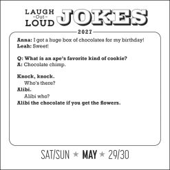 Laugh-Out-Loud Jokes 2027 Boxed Desk Calendar - Image 4