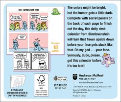Alternative view of Mr. Lovenstein 2027 Boxed Desk Calendar