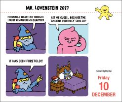 Mr. Lovenstein 2027 Boxed Desk Calendar - Image 3