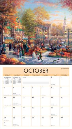 Thomas Kinkade Studios 2027 Deluxe Wall Calendar - Image 3