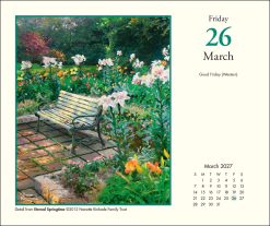 Thomas Kinkade Studios 2027 Boxed Desk Calendar - Image 3