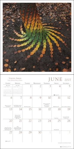Sculpt the World 2027 Square Wall Calendar - Image 5