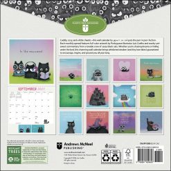Alternative view of Year of Purrs 2027 Square Wall Calendar