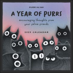 Year of Purrs 2027 Square Wall Calendar