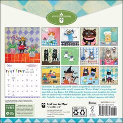 Alternative view of Sally Welchman 2027 Square Wall Calendar