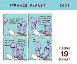 Strange Planet 2027 Boxed Desk Calendar - Image 3