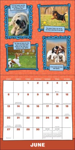 Dogs Are Cheaper Than Therapy 2027 Square Wall Calendar - Image 4