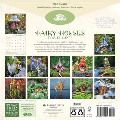 Alternative view of Fairy Houses 2027 Square Wall Calendar
