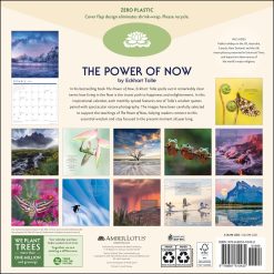 Alternative view of Power of Now 2027 Square Wall Calendar