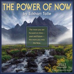 Power of Now 2027 Square Wall Calendar