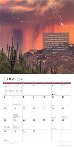 Power of Now 2027 Square Wall Calendar - Image 3