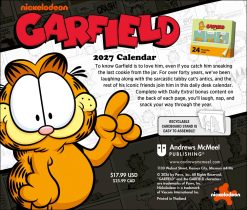 Alternative view of Garfield 2027 Boxed Desk Calendar