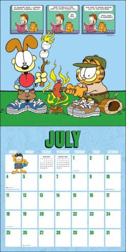 Garfield 2027 Square Wall Calendar - Image 3