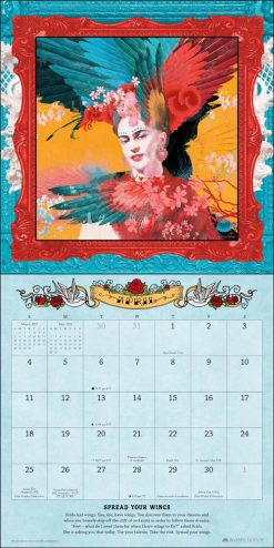 For the Love of Frida 2027 Square Wall Calendar - Image 3