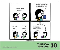 Work Chronicles 2027 Boxed Desk Calendar - Image 4