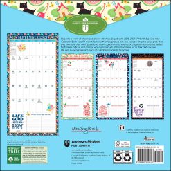 Alternative view of Mary Engelbreit's Big Grid 17m Planner 2027 Square Wall Calendar