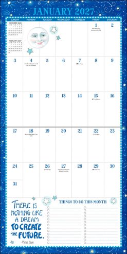 Mary Engelbreit's Big Grid 17m Planner 2027 Square Wall Calendar - Image 5