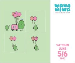 Wawawiwa 2027 Boxed Desk Calendar - Image 4