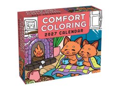 Comfort Coloring 2027 Boxed Desk Calendar
