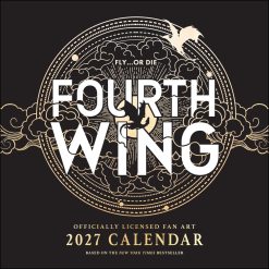 Fourth Wing Officially Licensed Fan Art 2027 Square Wall Calendar