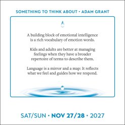 Adam Grant 2027 Boxed Desk Calendar - Image 5