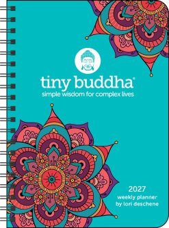 Alternative view of Tiny Buddha 2027 Monthly/Weekly Planner Diary